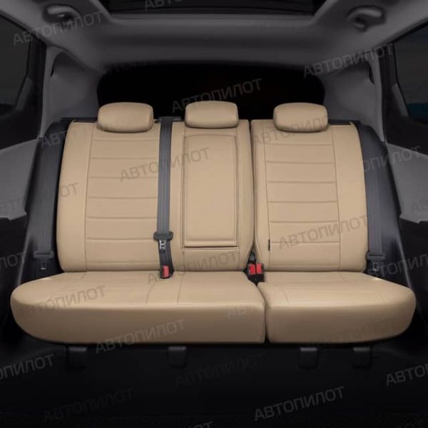 Чехлы Автопилот Экокожа на Peugeot Partner /Tepee/ Family (2009+)