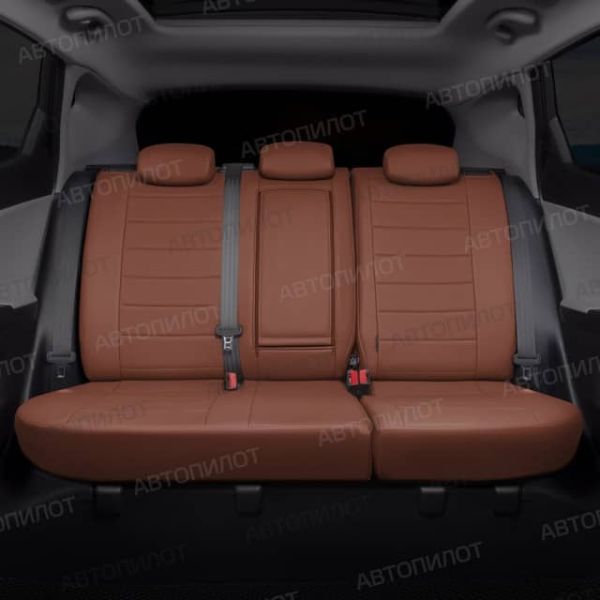 Чехлы Автопилот Экокожа на Peugeot Partner /Tepee/ Family (2009+)