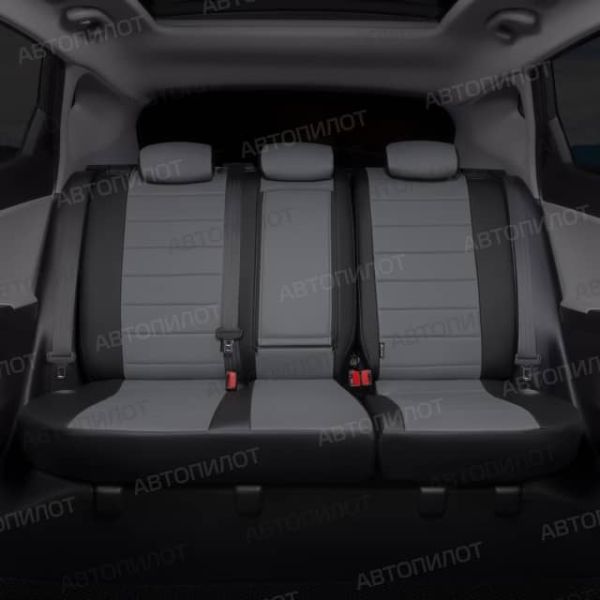 Чехлы Автопилот Экокожа на Peugeot Partner /Tepee/ Family (2009+)