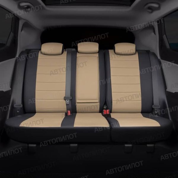 Чехлы Автопилот Экокожа на Peugeot Partner /Tepee/ Family (2009+)