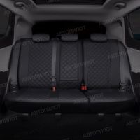 Чехлы Автопилот Экокожа Ромб на Renault Dokker 40/60 (2012+) Чехлы Автопилот Экокожа Ромб на Renault Dokker 40/60 (2012+)