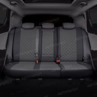 Чехлы Автопилот Экокожа Ромб на Renault Dokker 40/60 (2012+) Чехлы Автопилот Экокожа Ромб на Renault Dokker 40/60 (2012+)