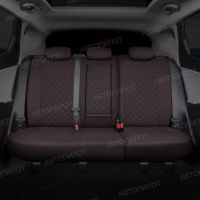 Чехлы Автопилот Экокожа Ромб на Renault Dokker 40/60 (2012+) Чехлы Автопилот Экокожа Ромб на Renault Dokker 40/60 (2012+)