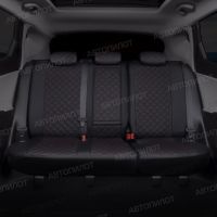 Чехлы Автопилот Экокожа Ромб на Renault Dokker 40/60 (2012+) Чехлы Автопилот Экокожа Ромб на Renault Dokker 40/60 (2012+)