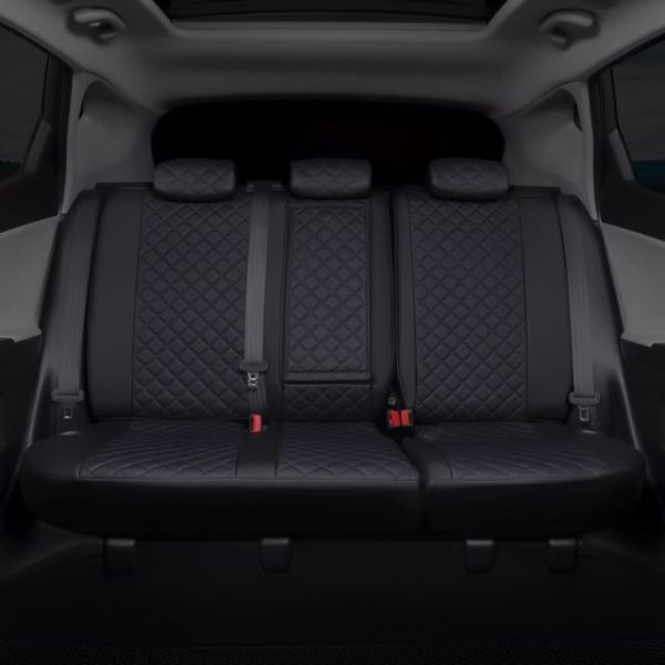 Чехлы Автопилот Экокожа Ромб на Renault Dokker 40/60 (2012+) Чехлы Автопилот Экокожа Ромб на Renault Dokker 40/60 (2012+)