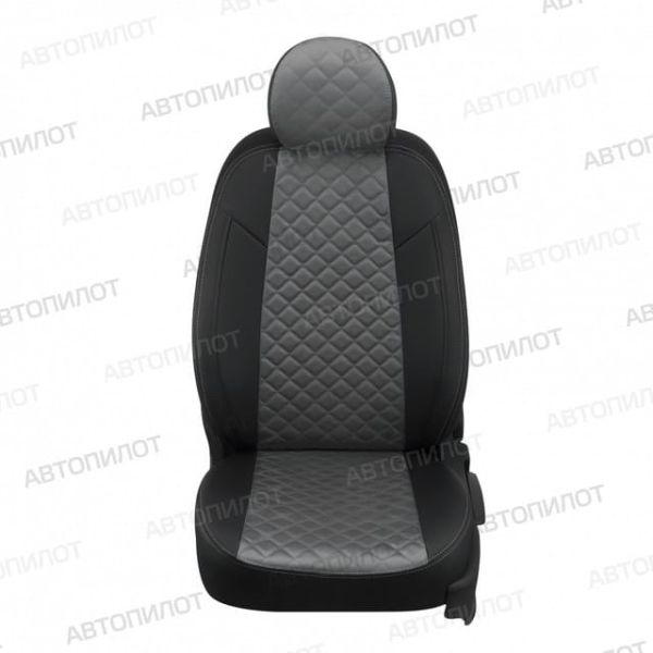 Чехлы Автопилот Алькантара Ромб на Москвич 3 (2022+)