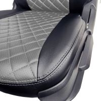 Чехлы Экокожа Ромб на Renault Arkana Чехлы Экокожа Ромб на Renault Arkana