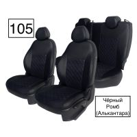 Чехлы Алькантара на Renault Arkana Чехлы Алькантара на Renault Arkana